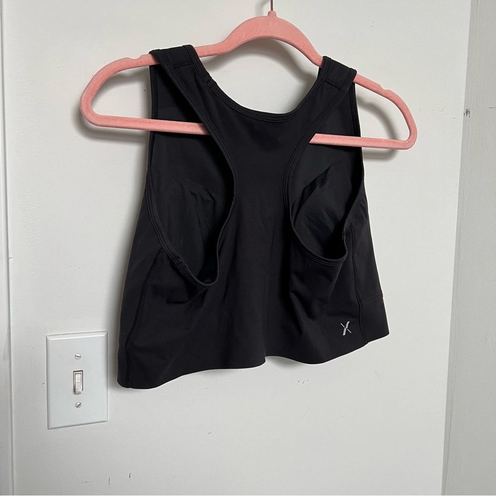 Knix Black Racerback Sports Bra XXL++ Seamless Wireless Activewear - Picture 4 of 5